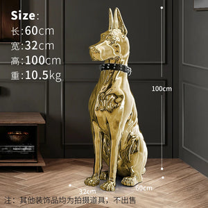 DOG Decor Floor Sculpture