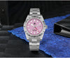 San Martin Pink Dial GMT/NH34 Classic Watch