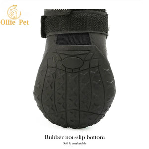 Reflective Dog Shoes (Waterproof Anti-Slip)