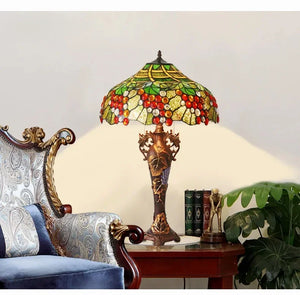 Tiffany Style/American Rose Lamp