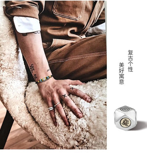 Zodiac Men's Birth Bracelet
