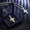 Bling/Diamond Sterling Cross Necklace