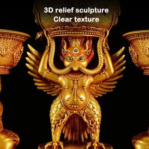 Buddhist Candle Decor Lamp