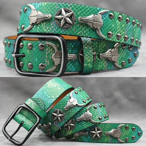 Cross/Cowboy/Stud Leather Belts