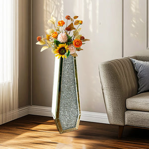 Mirror Diamond Vases (2 Styles 68CM)(USA)