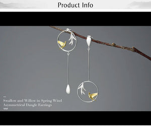 Swallow & Willow Sterling Earrings