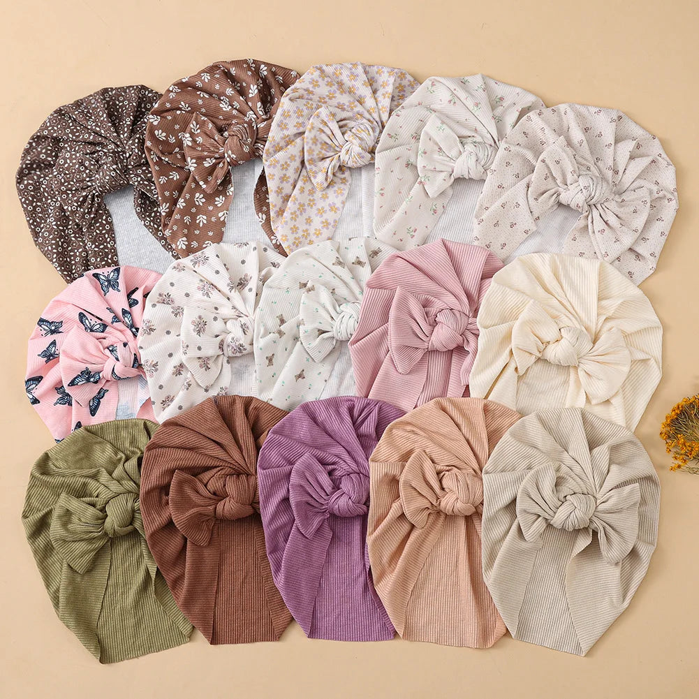 Baby Bow Turban Beanies