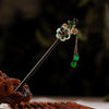 Wooden Moon/Flower Hair Sticks