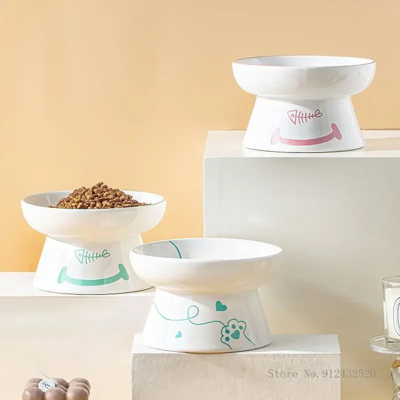 PET (300ml) Ceramic Feed Bowls (Dog/Cat)