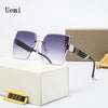 Designer Rimless - UV Sunglasses