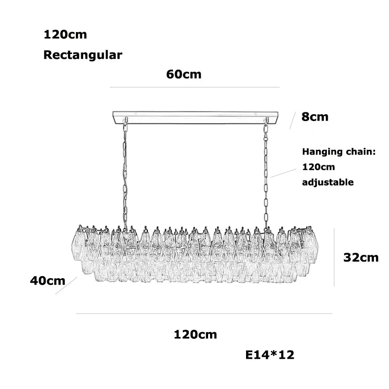 Trend (Pink/Purple/Amber) Chandeliers