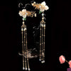 Butterfly Flower Hairclips (1pair)