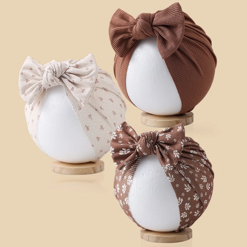 Baby Bow Turban Beanies