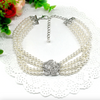 Elegant Pearl Pet Choker