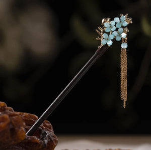 Tassel/Flower Hairpins