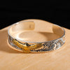 Flying Eagle (S925 Sterling Silver) Cuff Bracelet