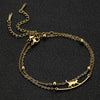 Lying Cat Charm Bracelet