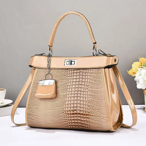 Crocodile Print Handbags