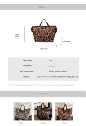 Leopard Design Fashion Bag