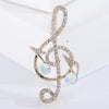 Musician Butterfly Brooch
