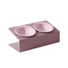 Pet Double Ceramic Bowls (with Stand)(USA)