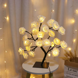 Rose (Colorful) Tree Lamp