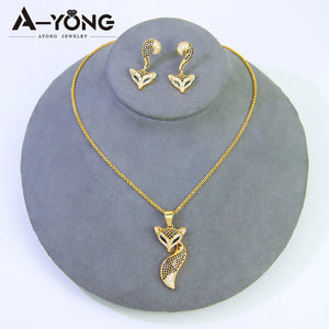 Miss Fox (Necklace Earrings Set 21k)