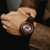 Designer (Skeleton/Steel) Men's Watch