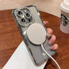 Glitter Magnetic Transparent iPhone Cases