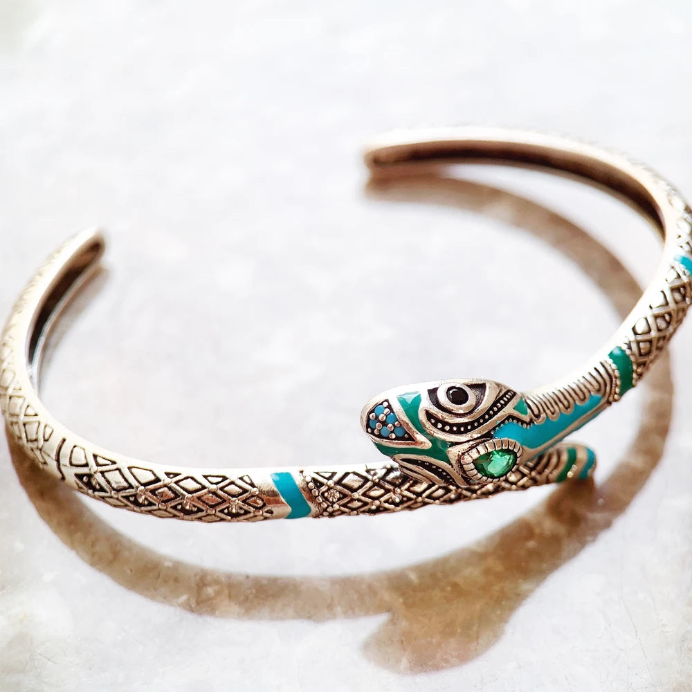 Snake Design (Sterling) Bracelet
