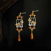 Antique/Oriental Design "Mosong Danqing" Earrings