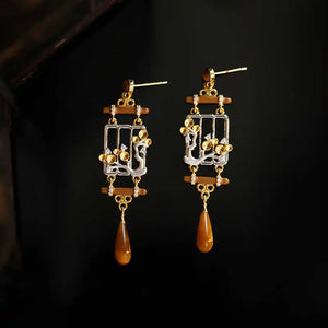 Antique/Oriental Design "Mosong Danqing" Earrings
