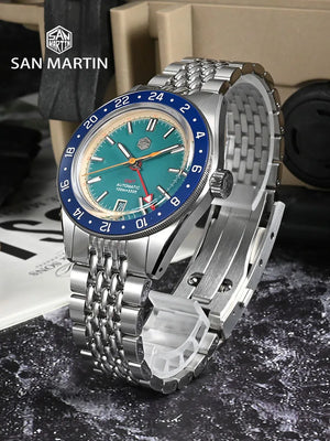 San Martin GMT Design Watch