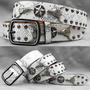 Cross/Cowboy/Stud Leather Belts