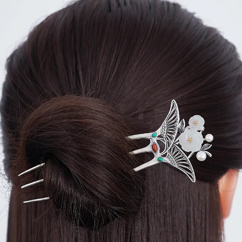 Hair Fork Comb (S925 Sterling Silver)
