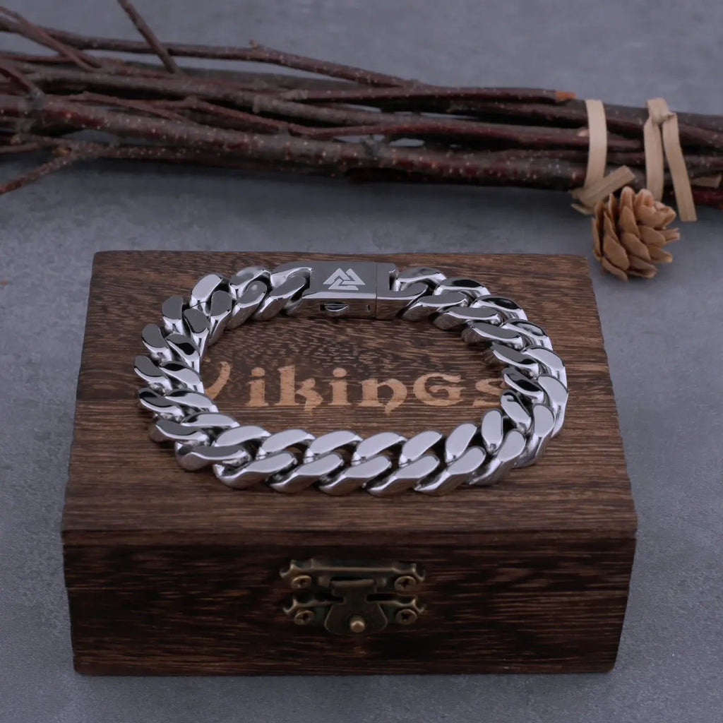 Viking Cuban Chain - Men's Bracelet