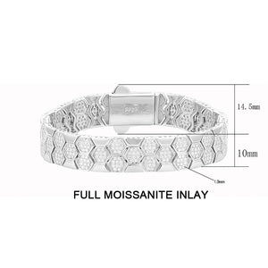 Honeycomb (Moissanite GRA Certification) Bracelet