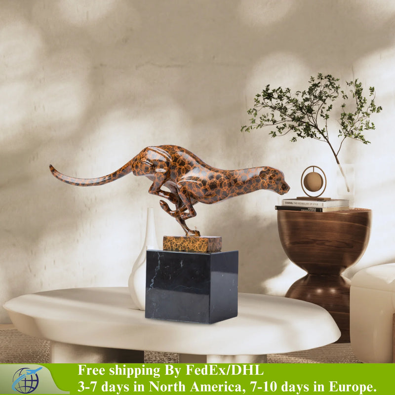 Panther (Bronze) Figurine