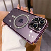 Glitter Magnetic Transparent iPhone Cases