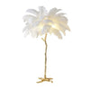 Ostrich Feather Floor Lamps (Certified)