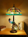 Tiffany European (Peacock) Table Lamp