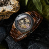 Men's (Mechanical) Skeleton Wood Watches