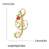 Musician Butterfly Brooch