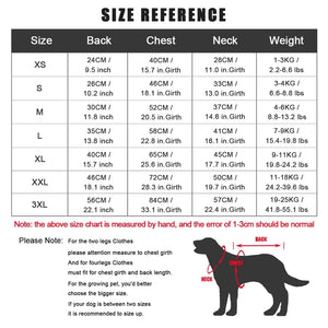 Windproof Pet Dog Jacket