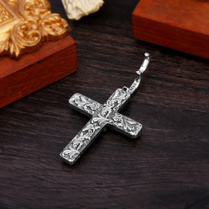 Retro Eagle S925 Sterling Cross Pendant