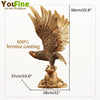 Golden Eagle (58cm Bronze) Statue