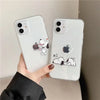 SNOOPY iPhone Cases (transparent)