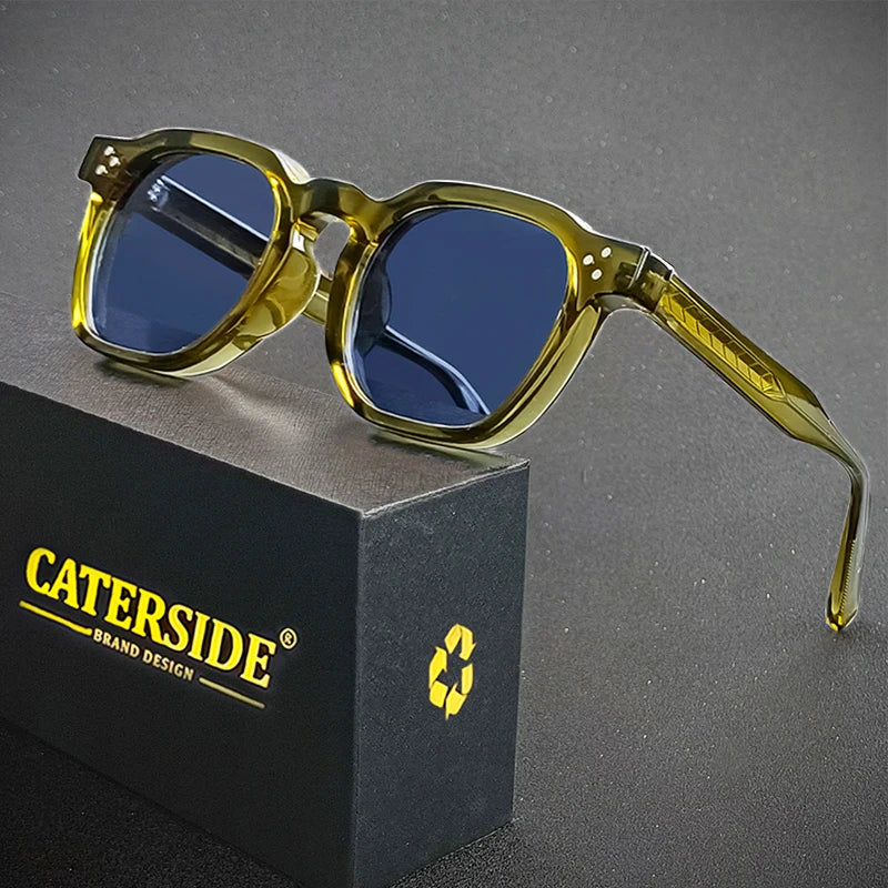 Retro Designer Polarized Sunglasses