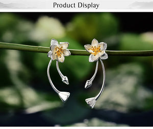 Lotus Fun (925 Sterling) Earrings