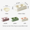 Pet Double Ceramic Bowls (with Stand)(USA)